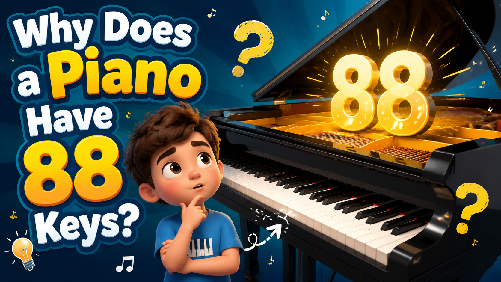 The Secret Behind the Piano’s 88 Keys